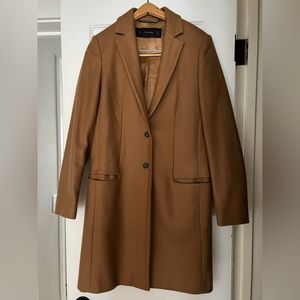 Zara Women’s Coat, Camel, Small